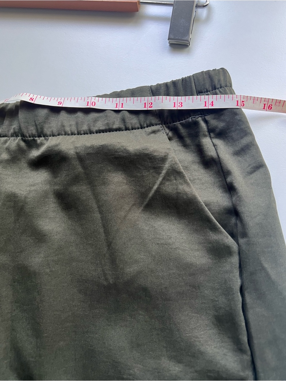 NWT Women Barrel Pants Baggy Elastic Waistband Wide Leg Trousers Pants w Pockets - Picture 11 of 12
